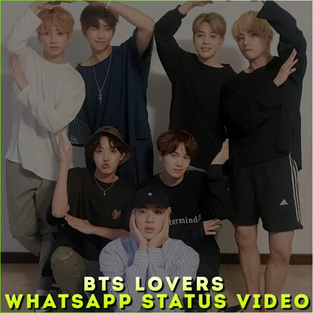 BTS Lovers Whatsapp Status Video