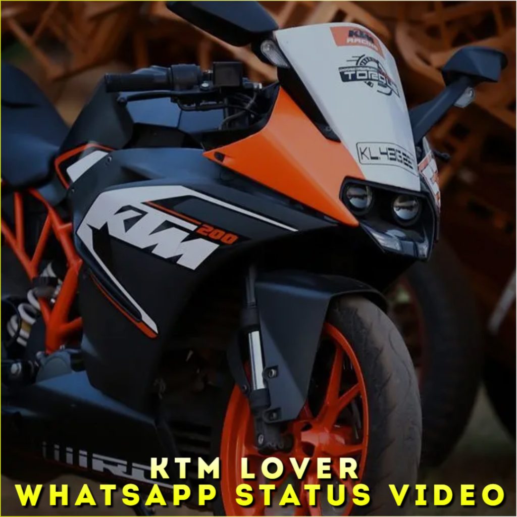 KTM Lover Whatsapp Status Video