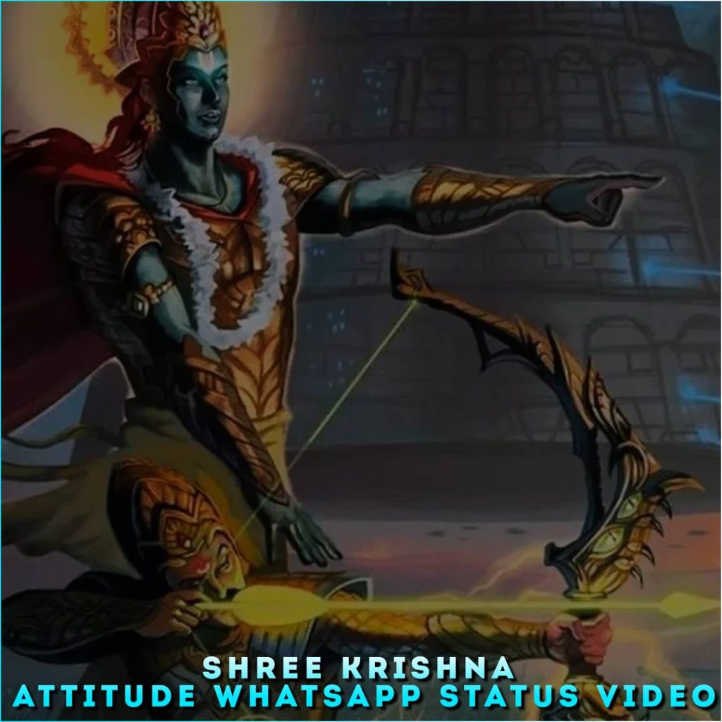 Shree Krishna Attitude Whatsapp Status Video