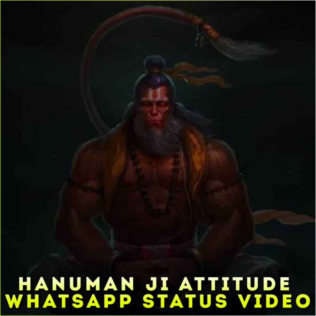 Hanuman Ji Attitude Whatsapp Status Video