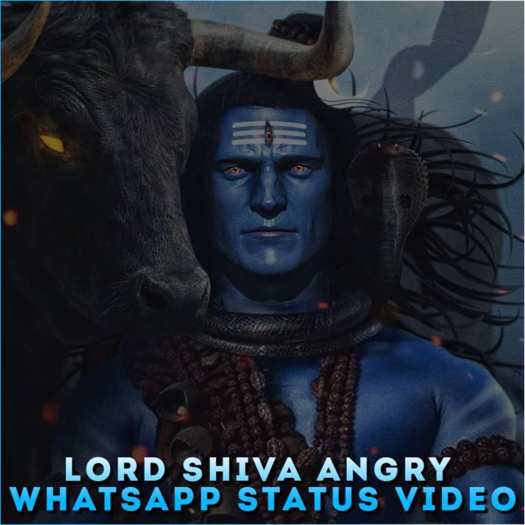 Lord Shiva Angry Whatsapp Status Video