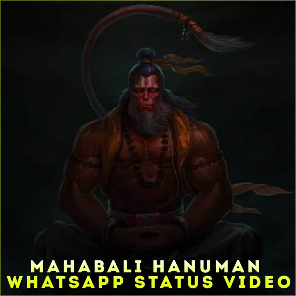 Mahabali Hanuman Whatsapp Status Video