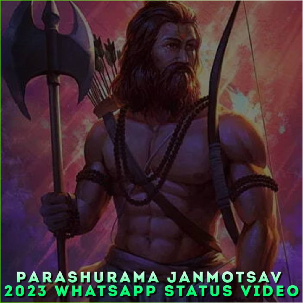 Parashurama Janmotsav 2023 Whatsapp Status Video