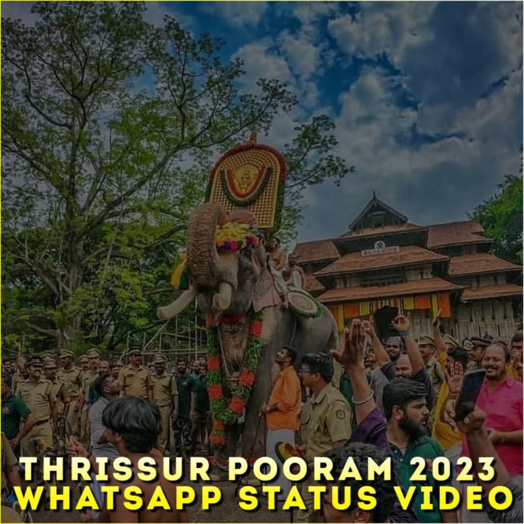 Thrissur Pooram 2023 Whatsapp Status Video