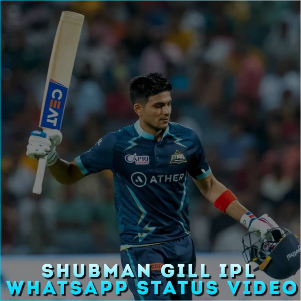 Shubman Gill IPL Whatsapp Status Video