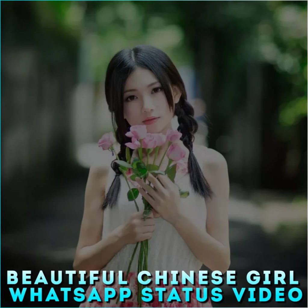 Beautiful Chinese Girl Whatsapp Status Video