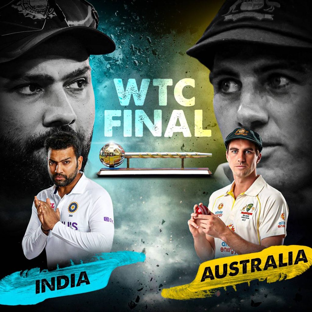 India VS Australia ICC World Test Final 2023 Status Video