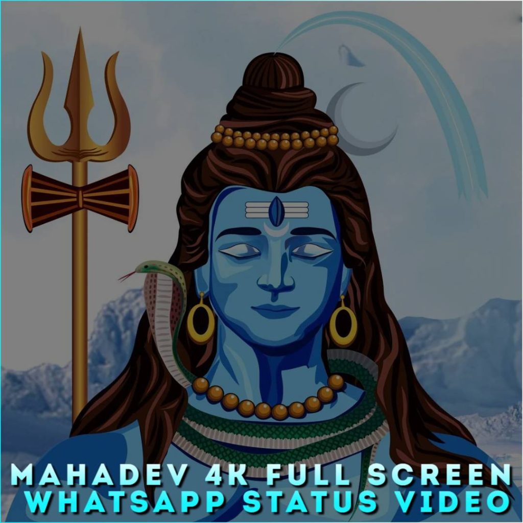 Mahadev 4K Full Screen Whatsapp Status Video
