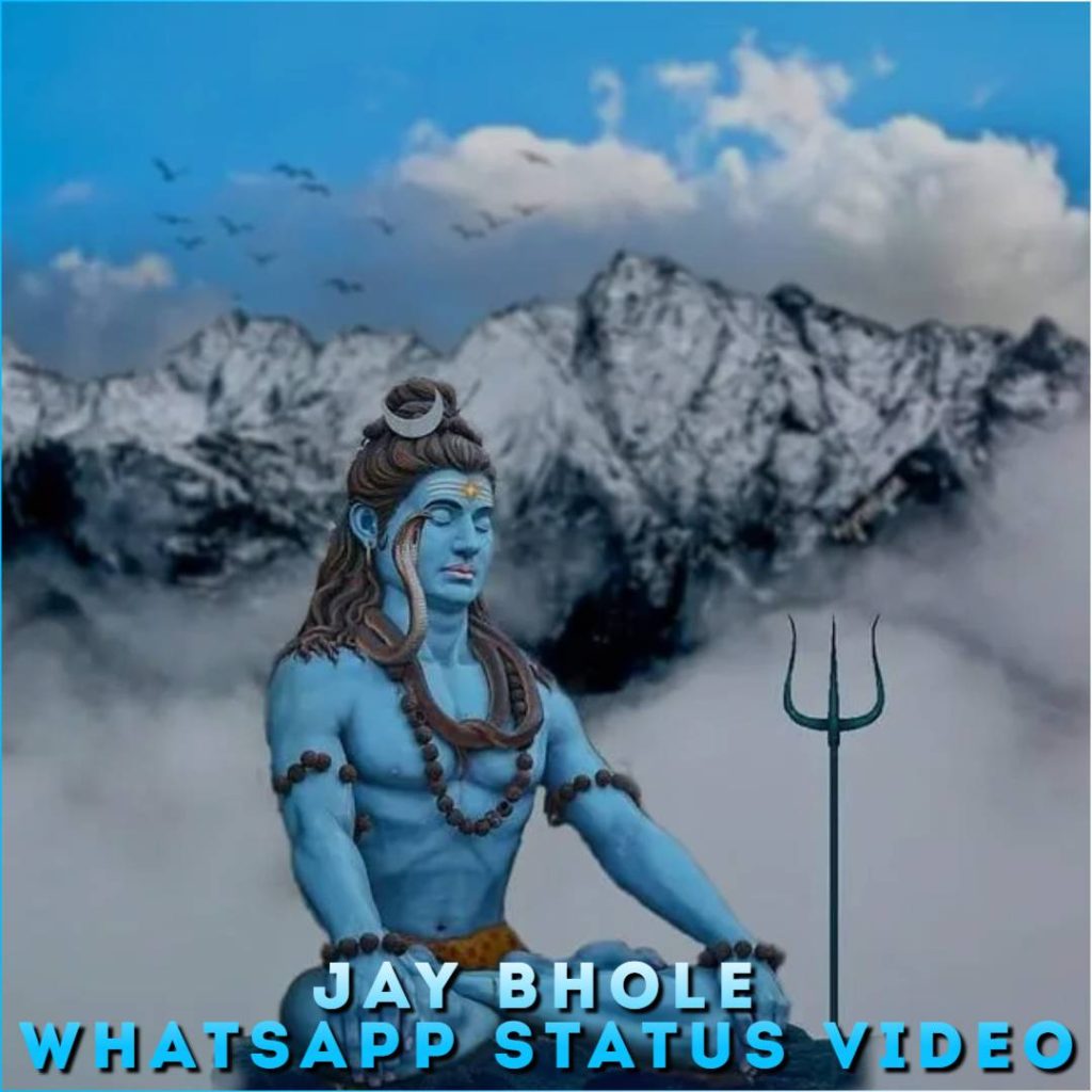 Jay Bhole Whatsapp Status Video