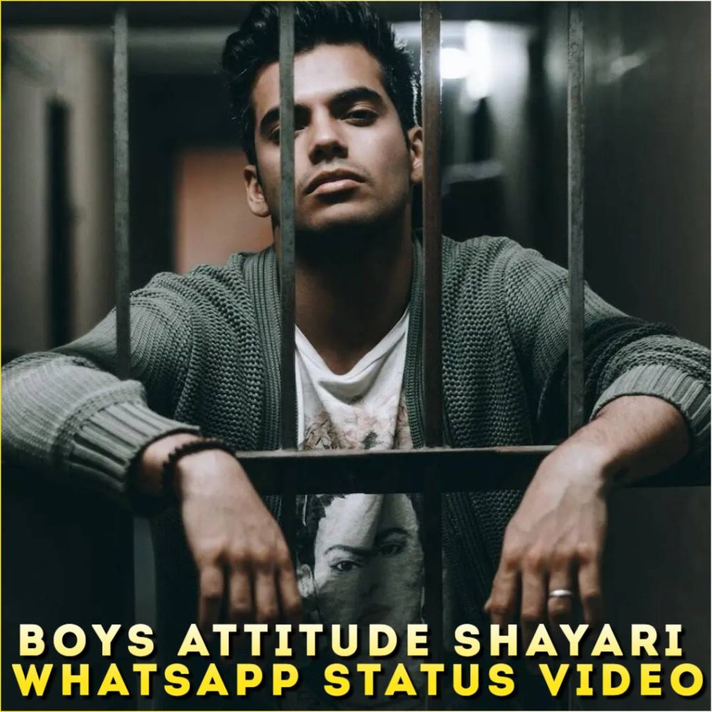 Boys Attitude Shayari Whatsapp Status Video