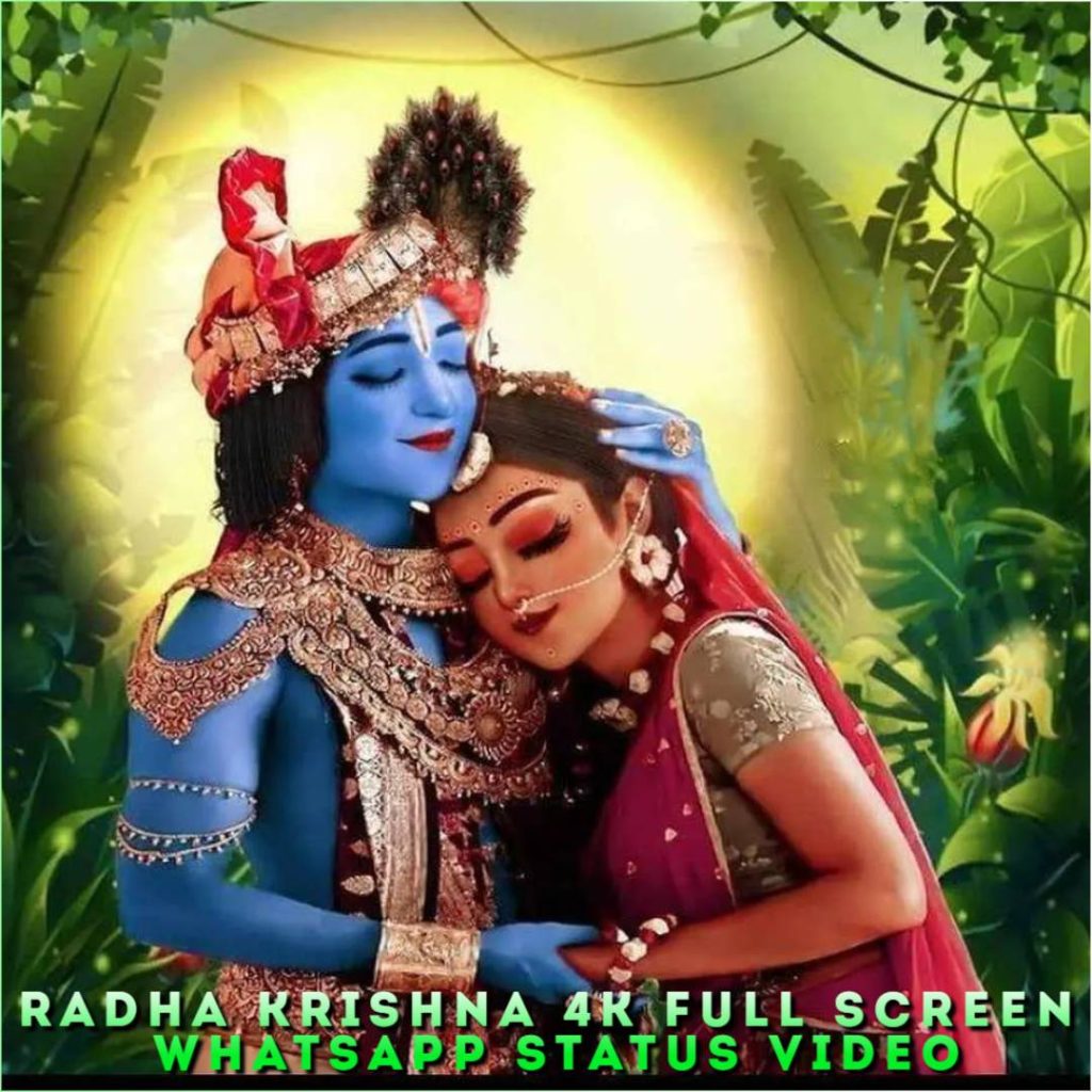 Radha Krishna 4K Full Screen Whatsapp Status Video