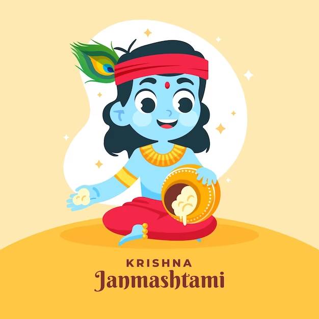 Little Krishna Birthday 2023 Whatsapp Status Video